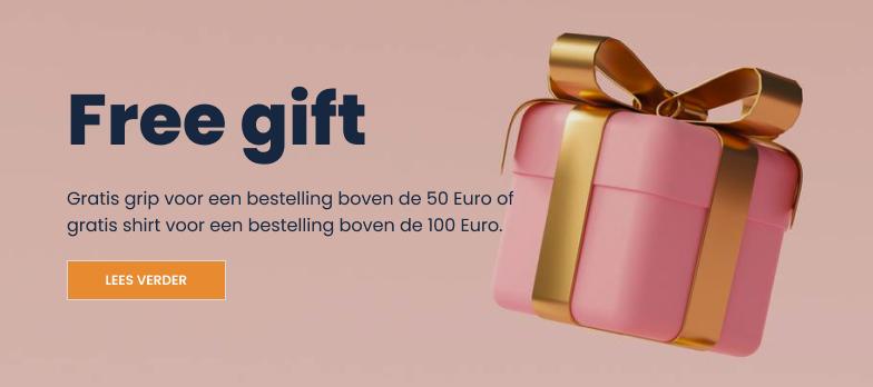 Gratis cadeau bij je bestelling