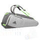 Adidas 360 B7 9-Racket Bag Grijs Lime