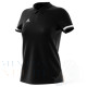 Adidas T19 Polo Dames Zwart