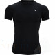 Victor Compression Shirt unisex Zwart 5708