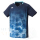 Yonex Mens Crew Neck T-Shirt 10505EX Navy Blauw